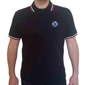 The Who Unisex Polo Shirt: Target (Black) The Who Unisex Polo Shirt: Target (Black)