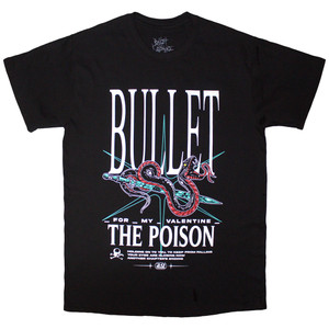 Bullet For My Valentine Unisex T-Shirt: The Poison Snake (Black) Bullet For My Valentine Unisex T-Shirt: The Poison Snake (Black)
