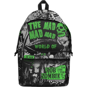 Rob Zombie Daypack: Mad Mad World Rob Zombie Daypack: Mad Mad World