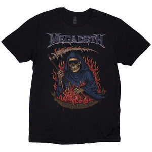 Megadeth Unisex T-Shirt: Youthanasia The Reckoning Day (Black) Megadeth Unisex T-Shirt: Youthanasia The Reckoning Day (Black)