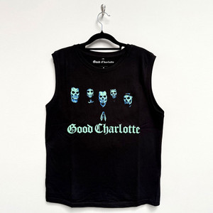 Good Charlotte Unisex Tank T-Shirt: Generation Rx Skull Faces (Black) Good Charlotte Unisex Tank T-Shirt: Generation Rx Skull Faces (Black)