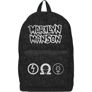 Marilyn Manson Backpack: Logo Marilyn Manson Backpack: Logo