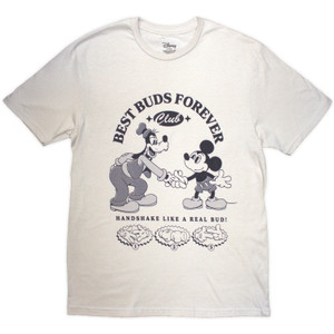 Disney Unisex T-Shirt: MM Best Buds Forever Club (Natural) Disney Unisex T-Shirt: MM Best Buds Forever Club (Natural)