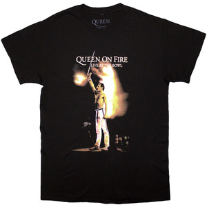 Queen Unisex T-Shirt: Live At The Bowl (Black) Queen Unisex T-Shirt: Live At The Bowl (Black)