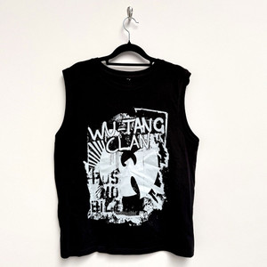 Wu-Tang Clan Unisex Tank T-Shirt: Graffiti (Black)