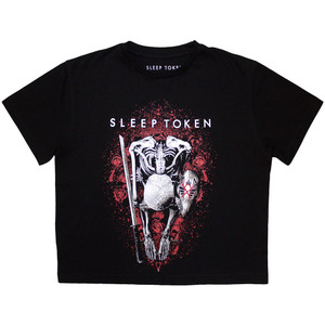 Sleep Token Ladies Crop Top: The Love You Want (Black) Sleep Token Ladies Crop Top: The Love You Want (Black)