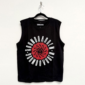 Soundgarden Unisex Tank T-Shirt: Circle Logo (Black) Soundgarden Unisex Tank T-Shirt: Circle Logo (Black)