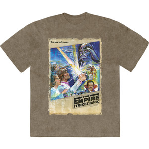 Star Wars Unisex Stone Wash T-Shirt: The Empire Strikes Back Comic Strip (Green) Star Wars Unisex Stone Wash T-Shirt: The Empire Strikes Back Comic Strip (Green)