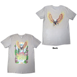 Zac Brown Band Unisex T-Shirt: Eagle (Natural) (Back Print) Zac Brown Band Unisex T-Shirt: Eagle (Natural) (Back Print)