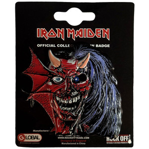 Iron Maiden Pin Badge: Purgatory Eddie Iron Maiden Pin Badge: Purgatory Eddie
