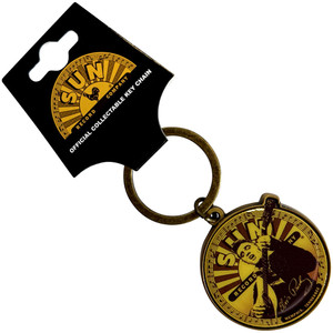 Sun Records Keychain: Elvis Label Sun Records Keychain: Elvis Label
