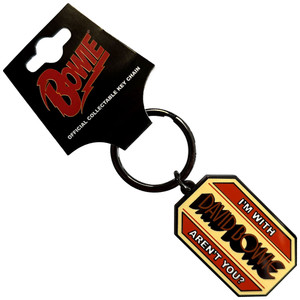 David Bowie Keychain: I'm With... David Bowie Keychain: I'm With...