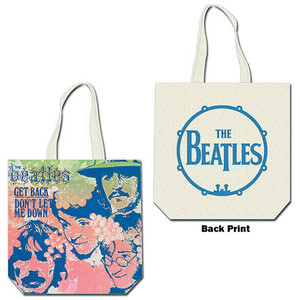 The Beatles Cotton Tote Bag: Get Back (Multicolour) (Back Print) The Beatles Cotton Tote Bag: Get Back (Multicolour) (Back Print)