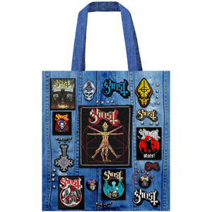 Ghost Tote Bag: Popestar (Multicolour) (Battle) Ghost Tote Bag: Popestar (Multicolour) (Battle)