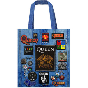 Queen Tote Bag: Crest (Multicolour) (Battle) Queen Tote Bag: Crest (Multicolour) (Battle)