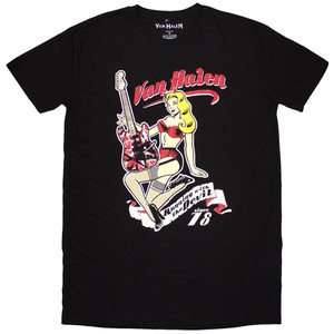 Van Halen Ladies T-Shirt Dress: Running With The Devil (Black) Van Halen Ladies T-Shirt Dress: Running With The Devil (Black)