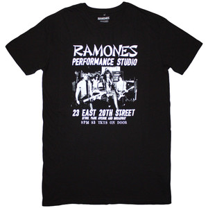 Ramones Ladies T-Shirt Dress: East Village (Black) Ramones Ladies T-Shirt Dress: East Village (Black)