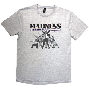 Madness Unisex T-Shirt: 7 Check (Grey) Madness Unisex T-Shirt: 7 Check (Grey)