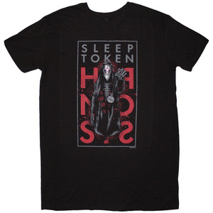 Sleep Token Ladies T-Shirt Dress: Hypnosis (Black) Sleep Token Ladies T-Shirt Dress: Hypnosis (Black)