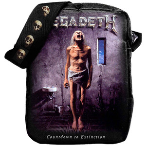 Megadeth Crossbody Bag: Countdown To Extinction Megadeth Crossbody Bag: Countdown To Extinction