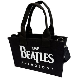The Beatles Cotton Tote Bag: Anthology (Black) (Back Print) The Beatles Cotton Tote Bag: Anthology (Black) (Back Print)