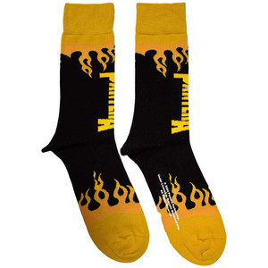 Pantera Unisex Ankle Socks: Flame (Black) (UK Size 4 - 7) Pantera Unisex Ankle Socks: Flame (Black) (UK Size 4 - 7)