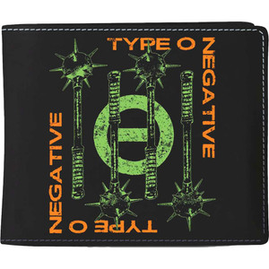 Type O Negative Wallet: Spiked Club Type O Negative Wallet: Spiked Club