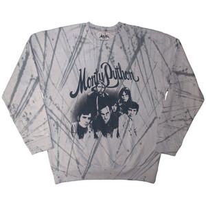 Monty Python Unisex Sweatshirt: Group Shot (Grey) (Wash Collection) Monty Python Unisex Sweatshirt: Group Shot (Grey) (Wash Collection)