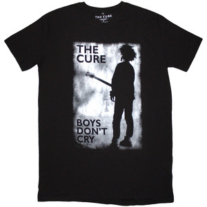 The Cure Ladies T-Shirt Dress: Boys Don't Cry B&W (Black) The Cure Ladies T-Shirt Dress: Boys Don't Cry B&W (Black)
