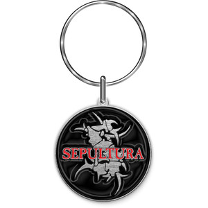 Sepultura Keychain: Logo & Tribal S Sepultura Keychain: Logo & Tribal S