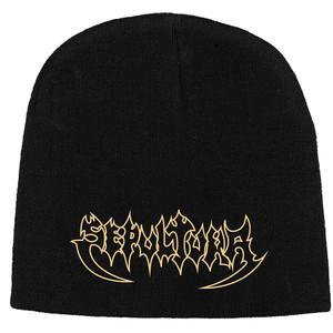 Sepultura Unisex Beanie Hat: Original Logo (Black) Sepultura Unisex Beanie Hat: Original Logo (Black)