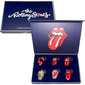 The Rolling Stones Pin Badge Set: Tongues Evolution 2 The Rolling Stones Pin Badge Set: Tongues Evolution 2