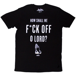 Monty Python Unisex T-Shirt: F Off (Black) Monty Python Unisex T-Shirt: F Off (Black)