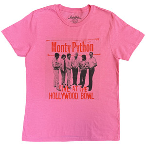 Monty Python Ladies T-Shirt: Hollywood Bowl (Pink) Monty Python Ladies T-Shirt: Hollywood Bowl (Pink)