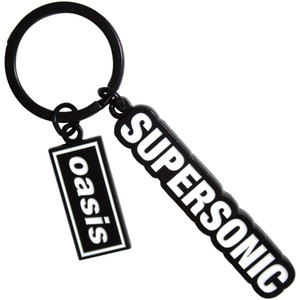 Oasis Keychain: Supersonic Decca Logo Charm (Ex-Tour)