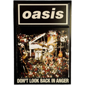 Oasis Fridge Magnet: Don't Look Back In Anger Single (Ex-Tour)