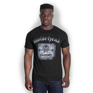 Motorhead Unisex T-Shirt: Danger (Black)