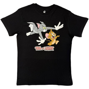 Tom & Jerry Unisex T-Shirt: Chase (Black)