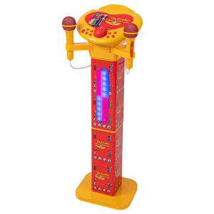 The Beatles Pedestal Karaoke Speaker with 2 Microphones: Yellow Submarine The Beatles Pedestal Karaoke Speaker with 2 Microphones: Yellow Submarine