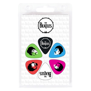 The Beatles Plectrum Pack: Sgt Pepper Faces (6 Pack)