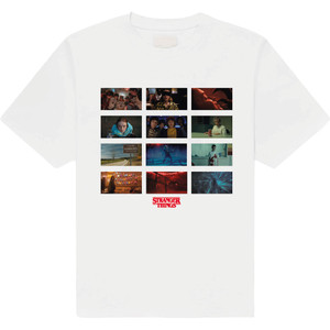 Netflix Unisex T-Shirt: Stranger Things - Hawkins Power And Light (White) Netflix Unisex T-Shirt: Stranger Things - Hawkins Power And Light (White)