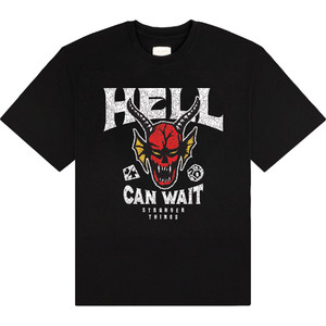 Netflix Unisex T-Shirt: Stranger Things - Hell Can Wait (Black) Netflix Unisex T-Shirt: Stranger Things - Hell Can Wait (Black)