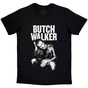 Butch Walker Unisex T-Shirt: Contrast Photo (Black)