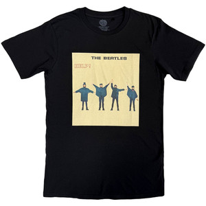 The Beatles Unisex T-Shirt: Help! Album Cover (Black)