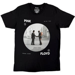 Pink Floyd Unisex T-Shirt: Man on Fire (Black)