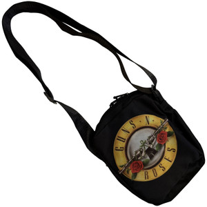 Guns N' Roses Crossbody Bag: Roses Logo (Black)