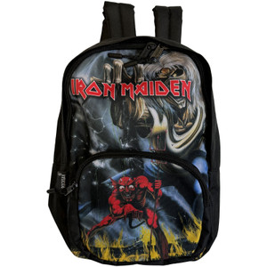 Iron Maiden Mini Backpack: Number Of The Beast (Black)