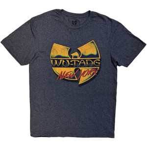 Wu-Tang Clan Unisex T-Shirt: New York V2 (Denim Blue)