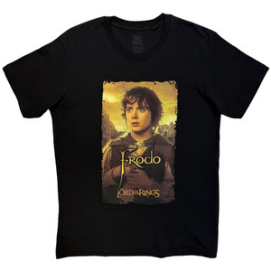 Lord Of The Rings Unisex T-Shirt: Frodo Homage (Black)