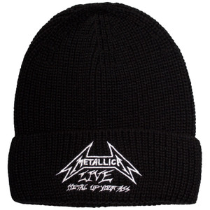 Metallica Unisex Beanie Hat: Live (Black)